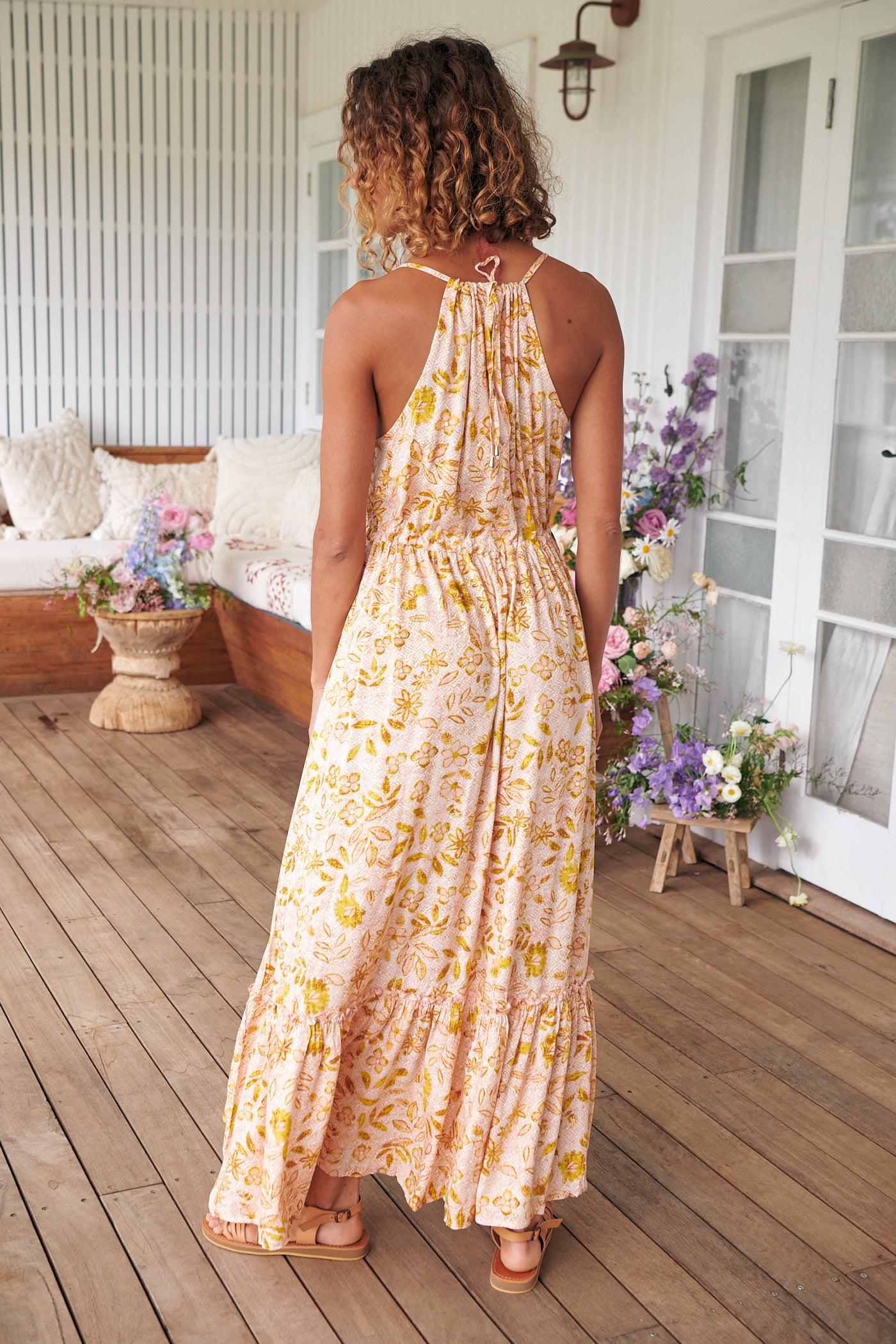 SUKI PRINT REEF MAXI DRESS