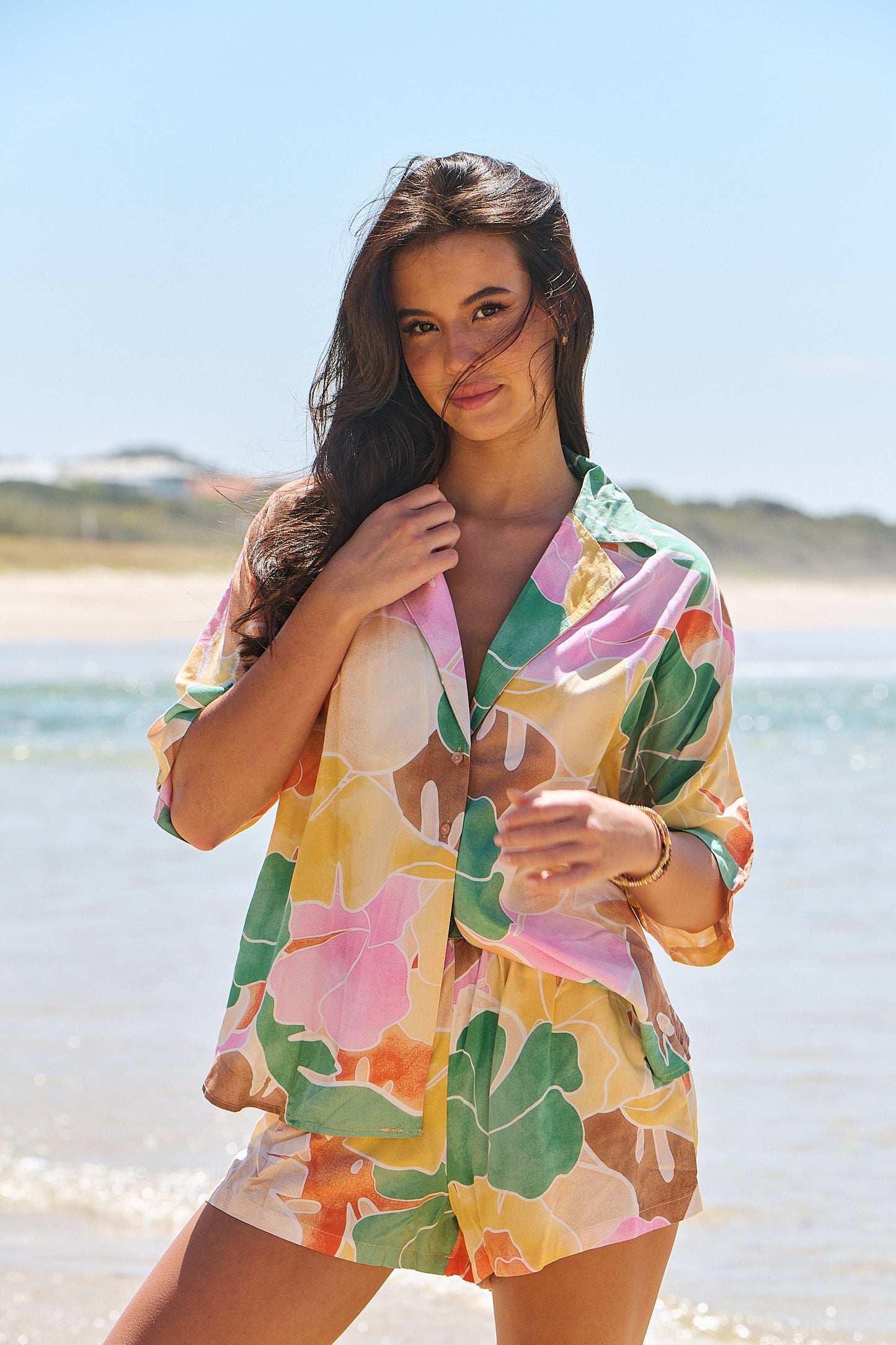 TALLULAH PRINT MYRA SHORTS