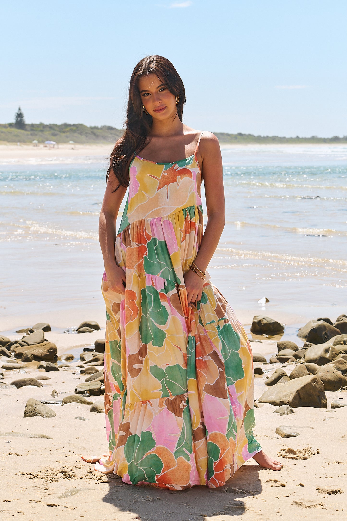 TALLULAH PRINT WINONA MAXI DRESS