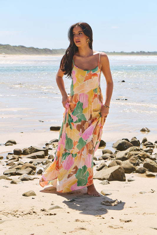 TALLULAH PRINT WINONA MAXI DRESS