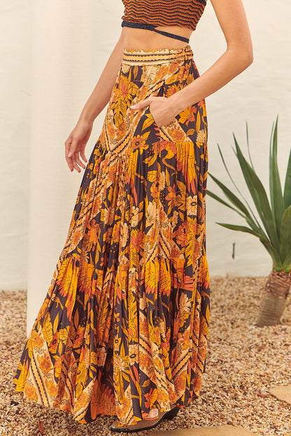 AUTUMN GLORY JOURNEY MAXI SKIRT