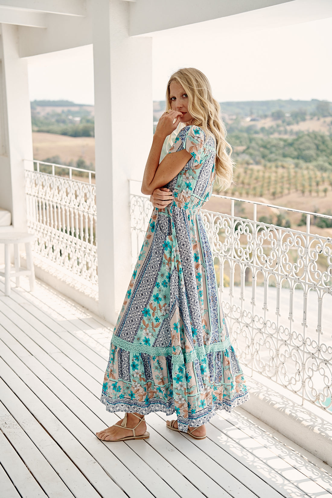 CARLISLE PRINT CARMEN MAXI