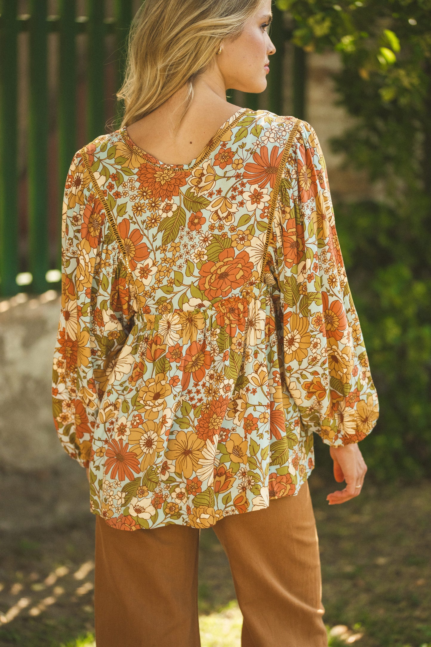 MIMOSA PRINT ANNA TOP