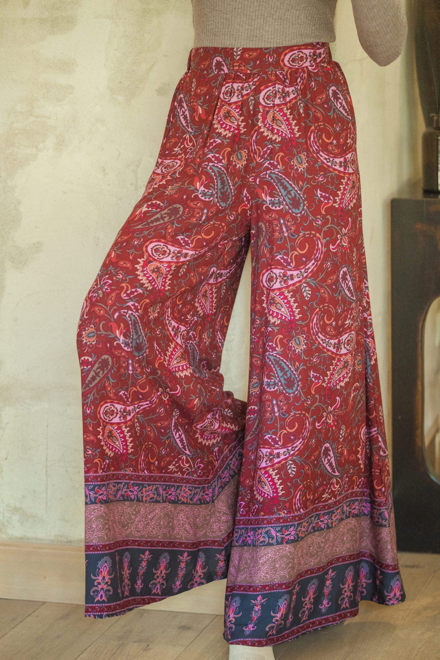 SADIE PRINT BOMBAY PANTS