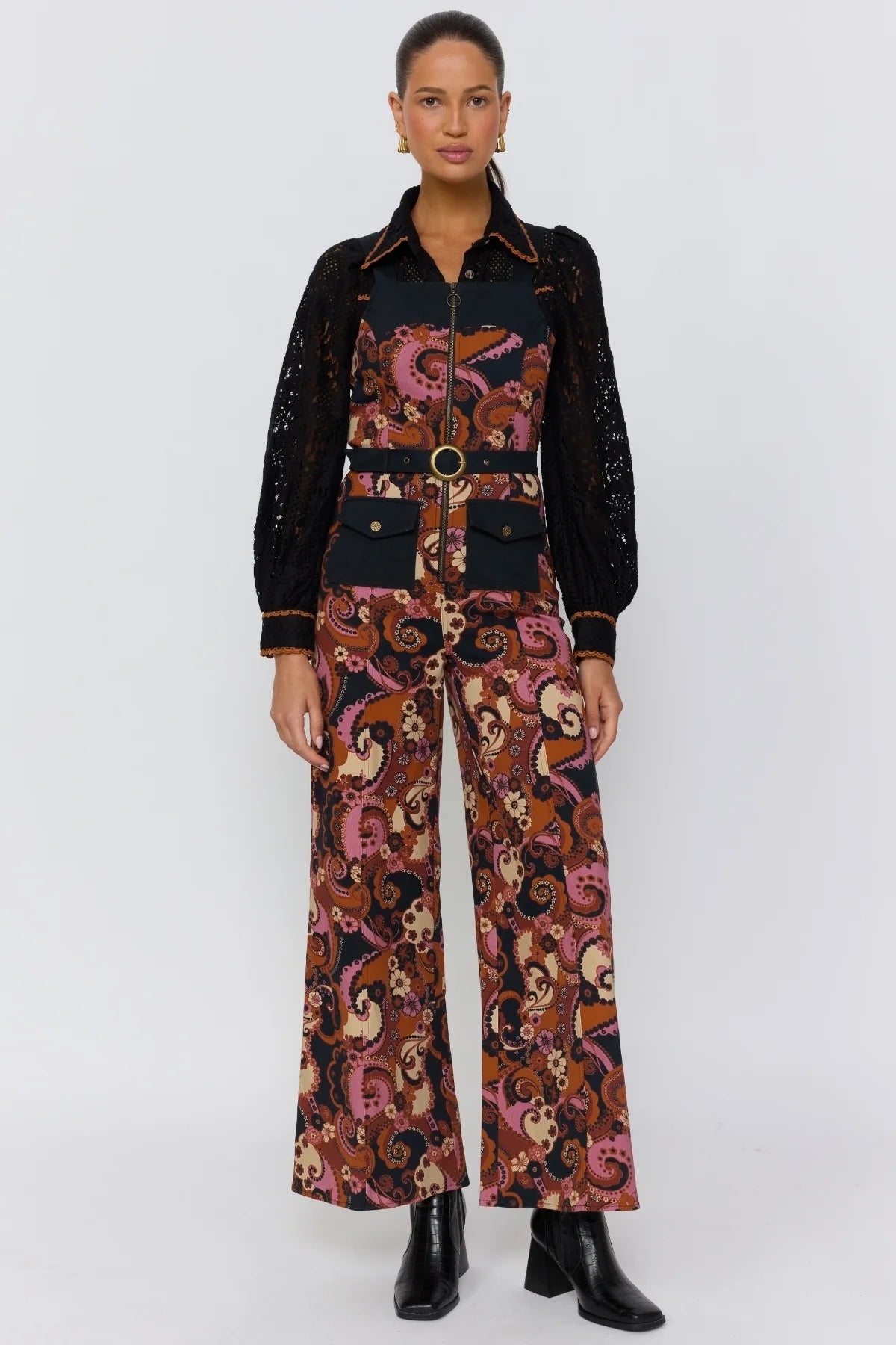 DALLAS JUMPSUIT - MULBERRY