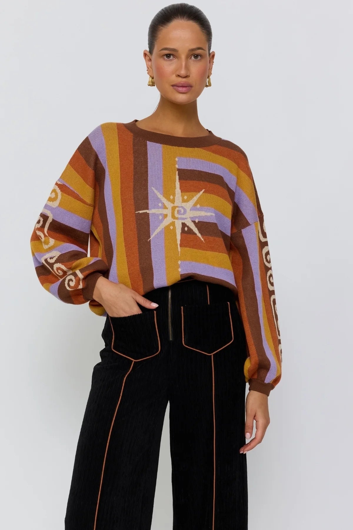 DUSK JUMPER - HAVANA