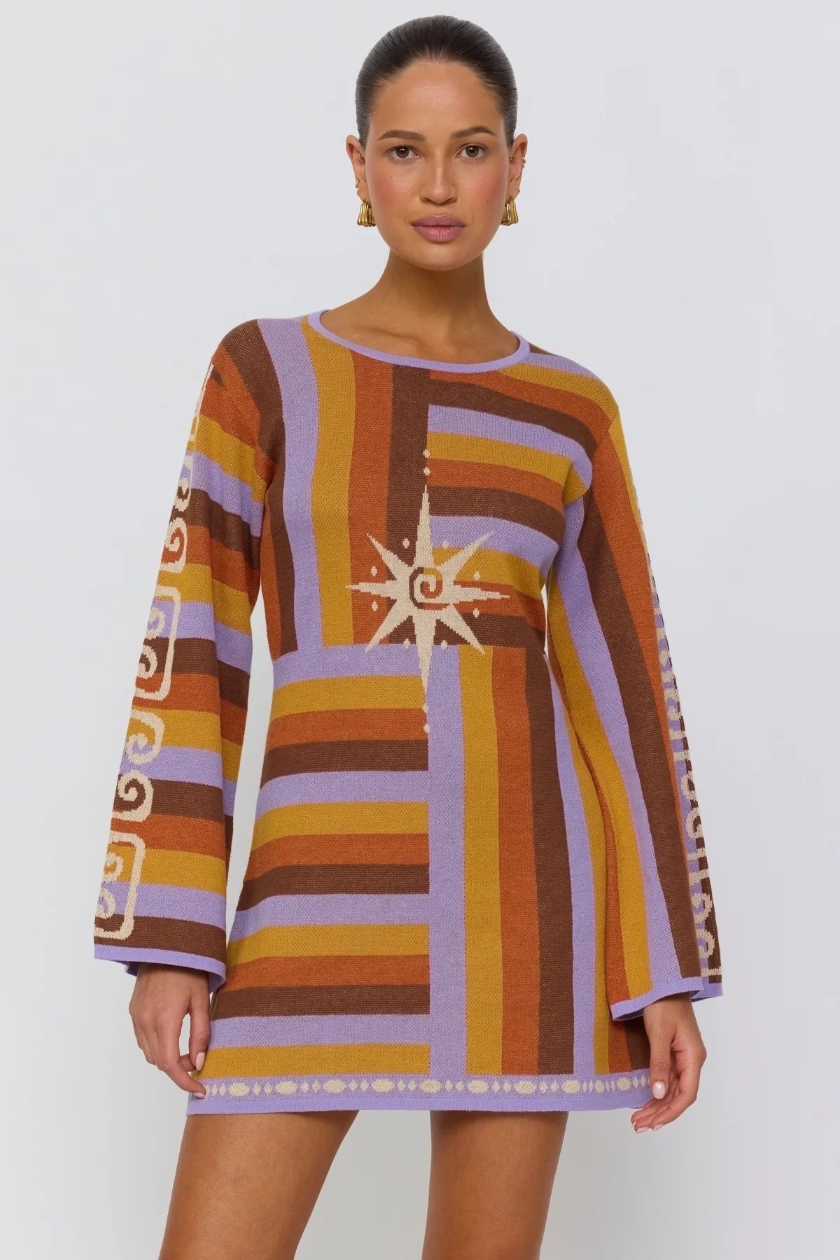 SOLARA MINI DRESS - HAVANA