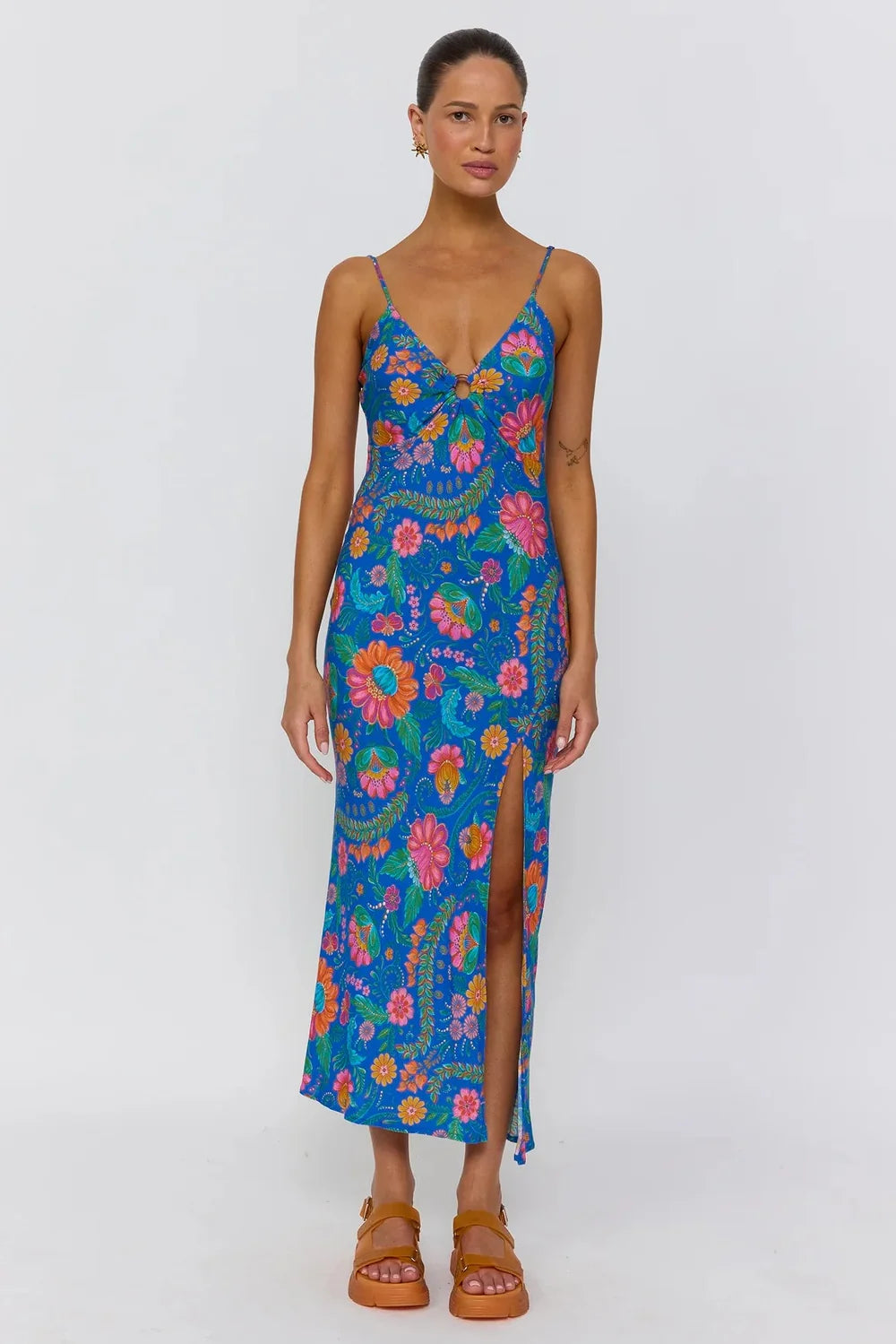 SUNKISSED SLIP DRESS - MIRAGE