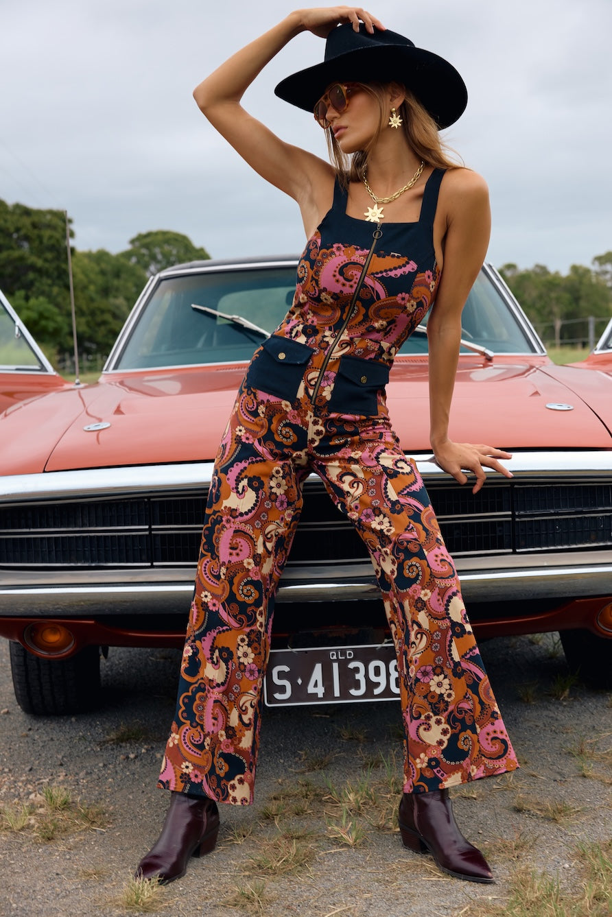 DALLAS JUMPSUIT - MULBERRY