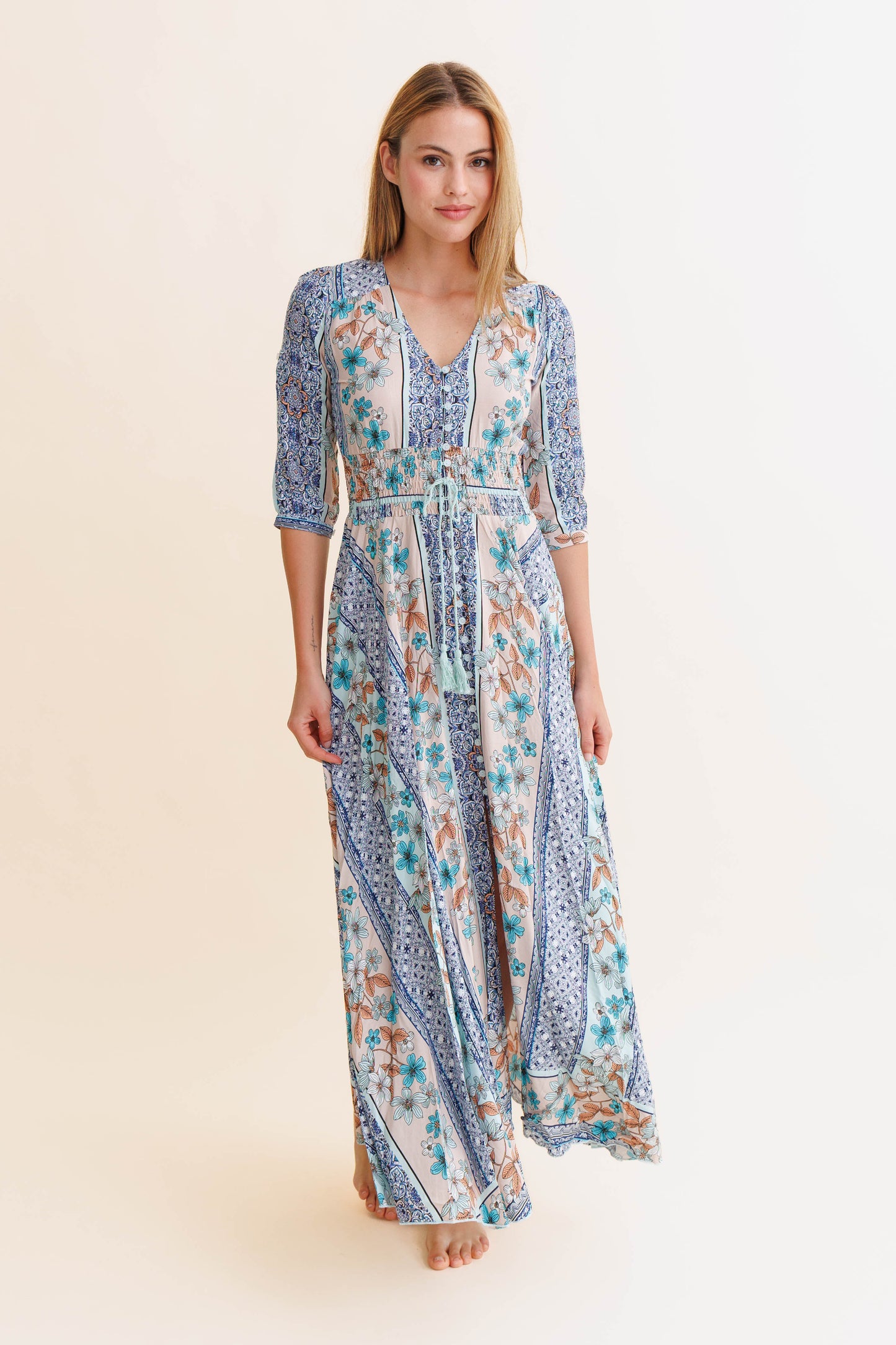 CARLISLE PRINT INDIANA MAXI DRESS