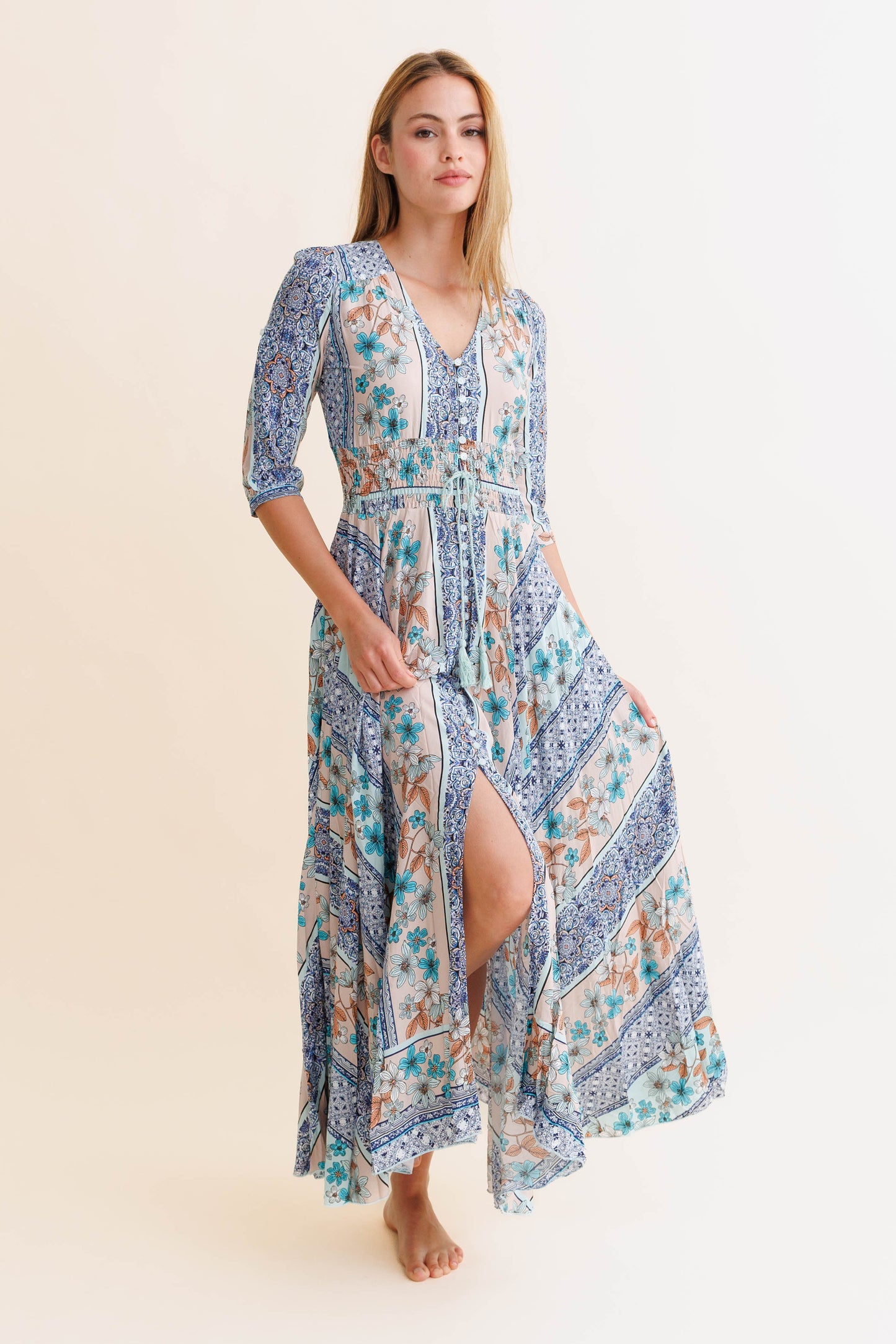 CARLISLE PRINT INDIANA MAXI DRESS