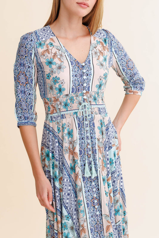 CARLISLE PRINT INDIANA MAXI DRESS