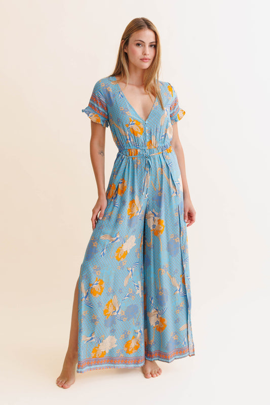 KIARA PRINT CONIE JUMPSUIT