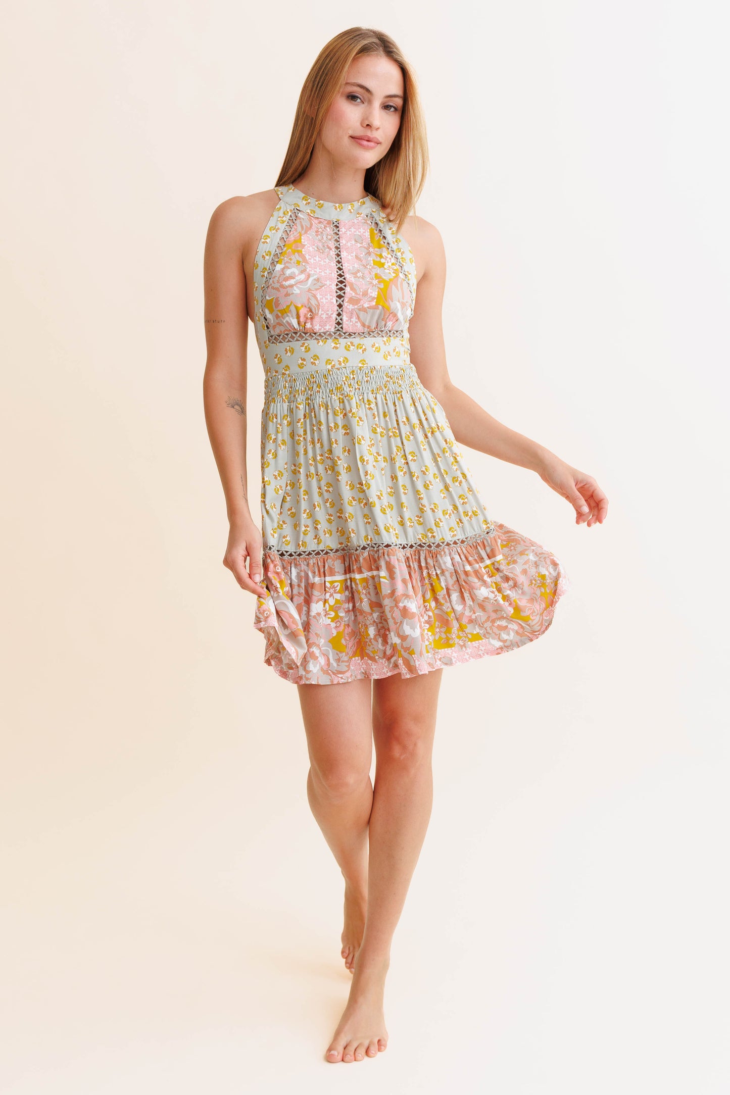 MAISHA PRINT PEONY MINI