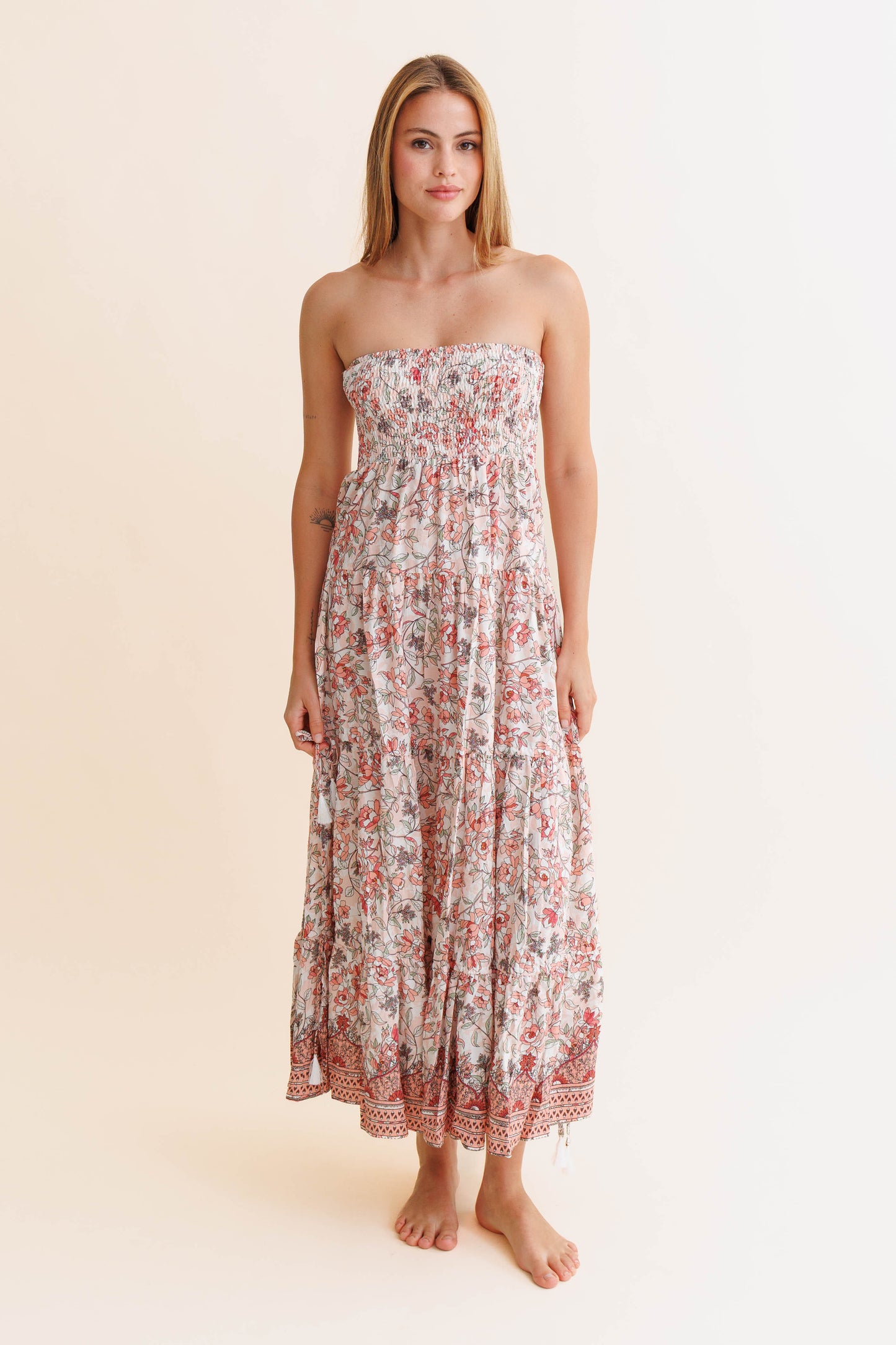 PAOLA PRINT ROSANTICA MAXI DRESS