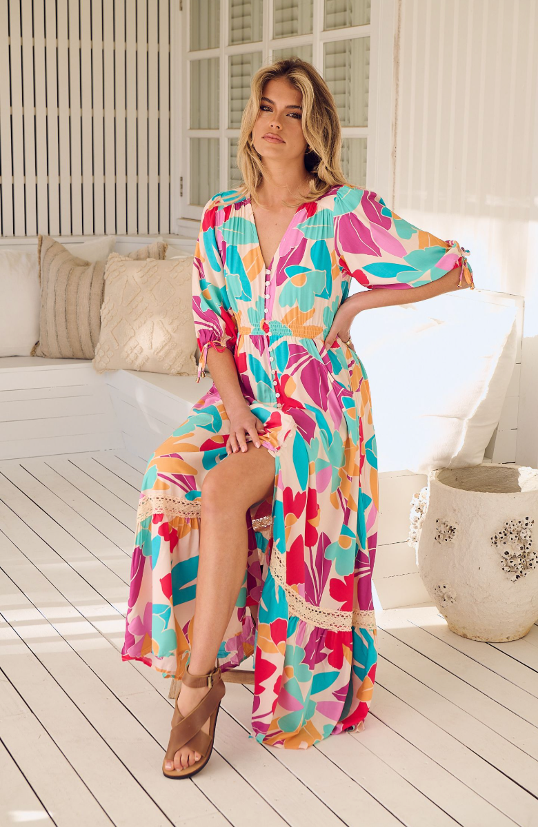 OHANA PRINT MOLLI MAXI