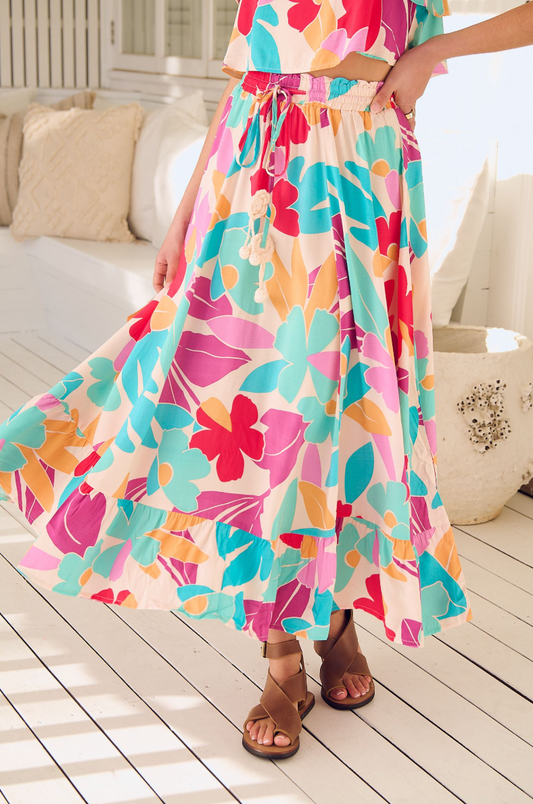 OHANA PRINT VELA SKIRT