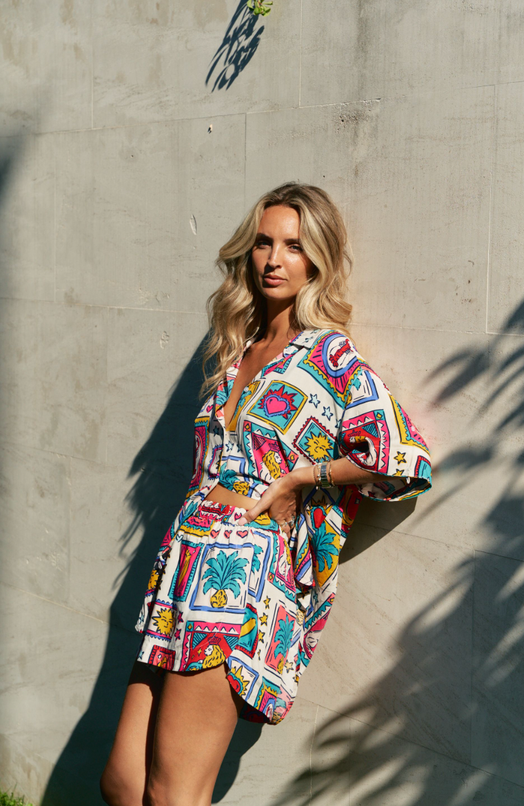 ALICE PRINT LOLA SHIRT