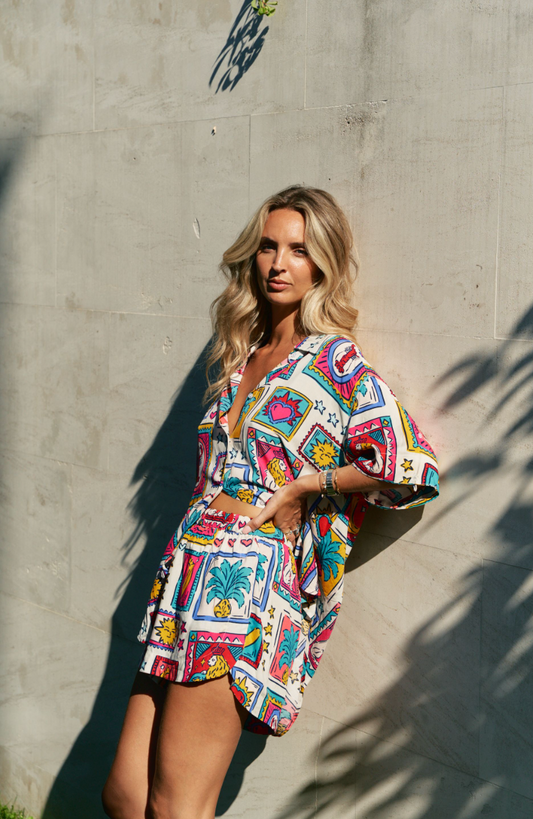 ALICE PRINT LOLA SHIRT