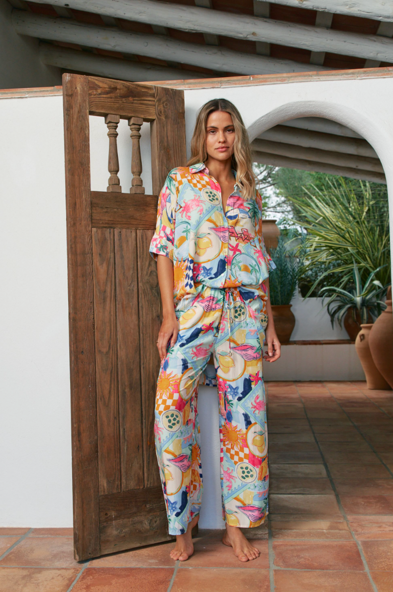 SANTA MARIA PRINT CICI PANT