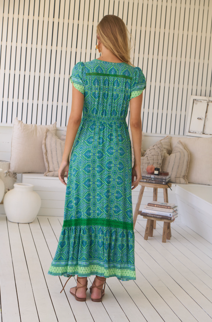 TRANQUILITY PRINT CARMEN MAXI