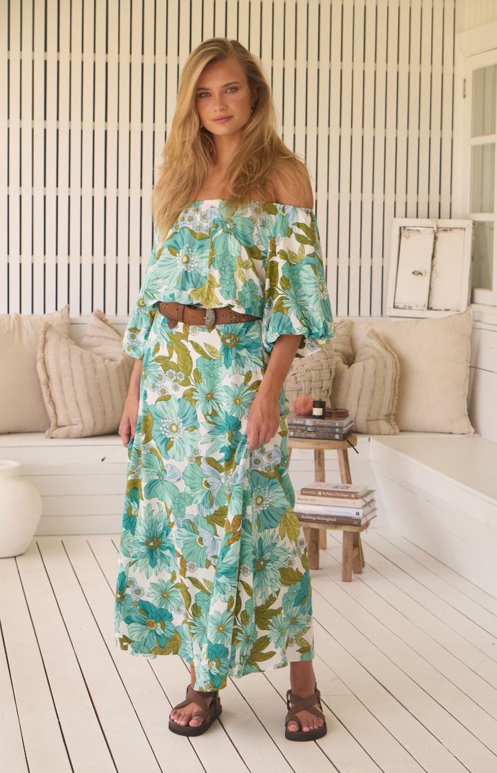 AMAYA PRINT HALLIE MAXI