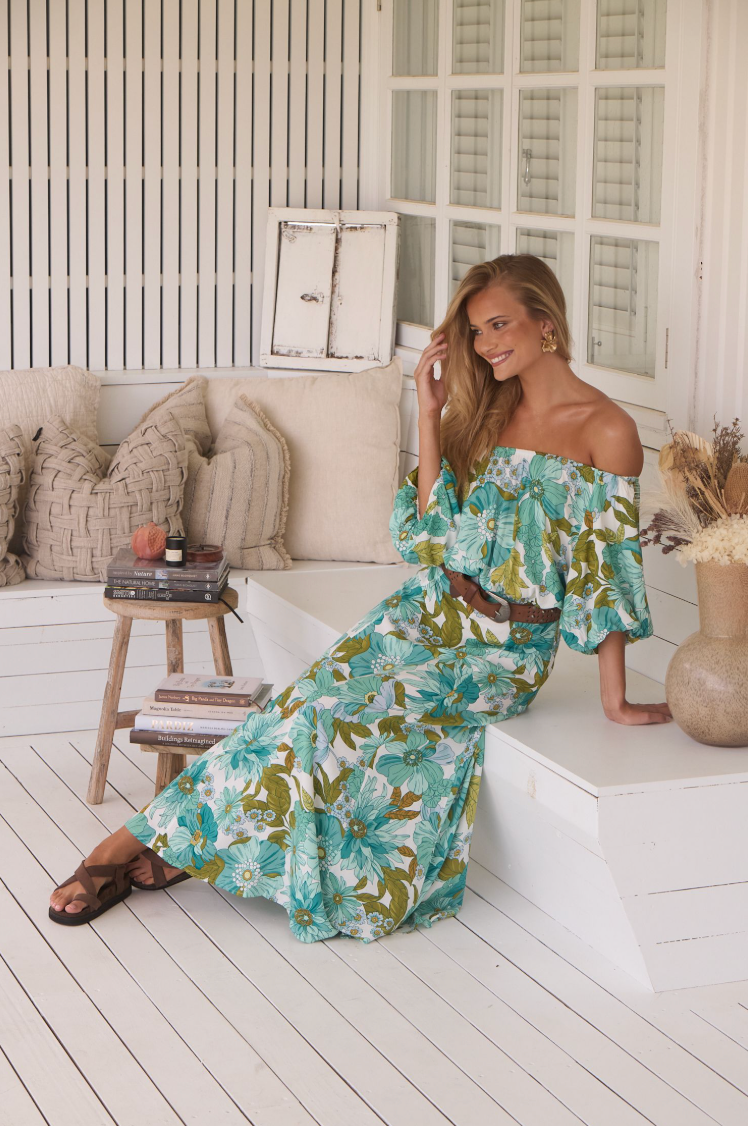 AMAYA PRINT HALLIE MAXI