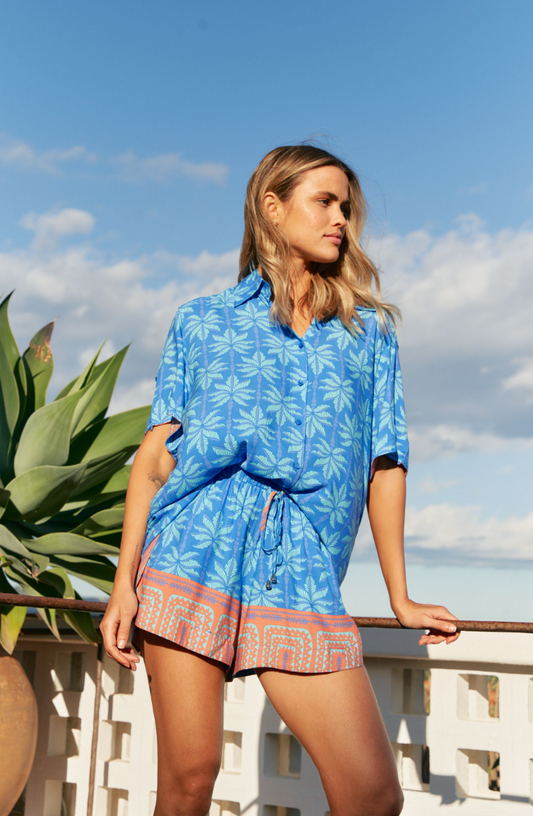 PALM COVE PRINT CHARLIE SHORTS