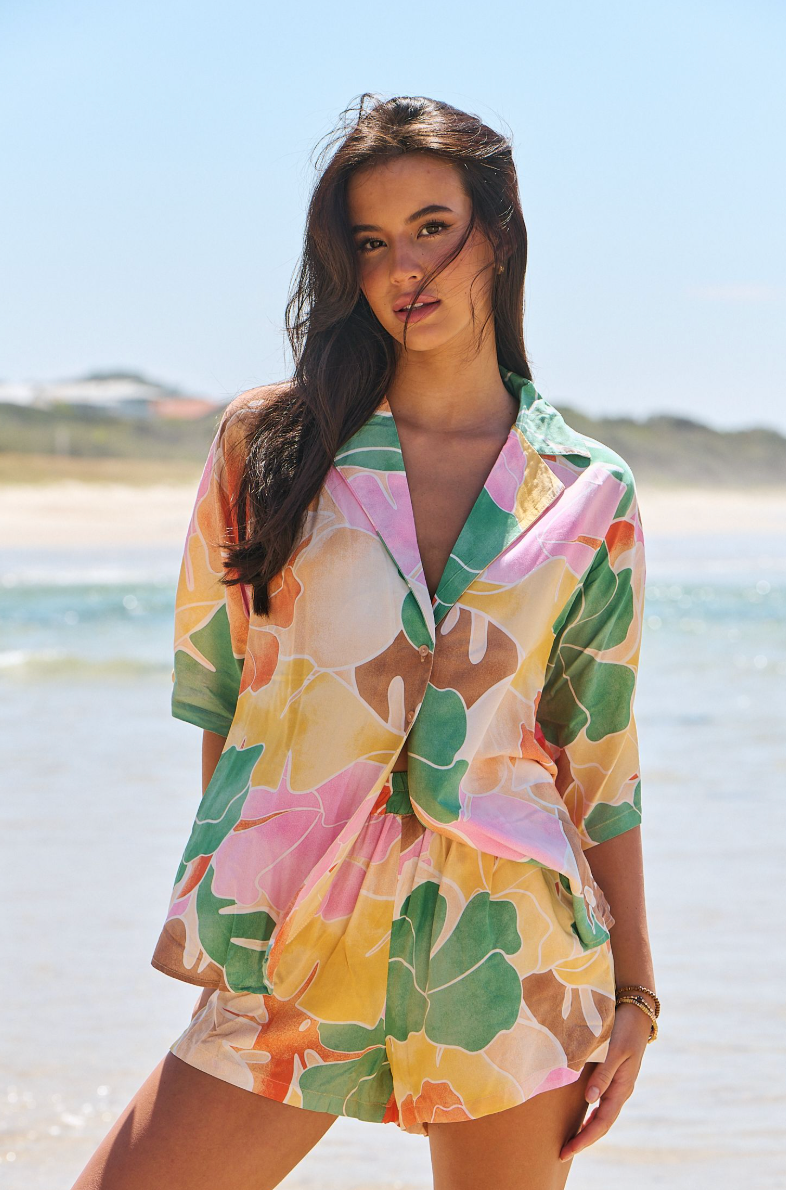 TALLULAH PRINT SHIRT
