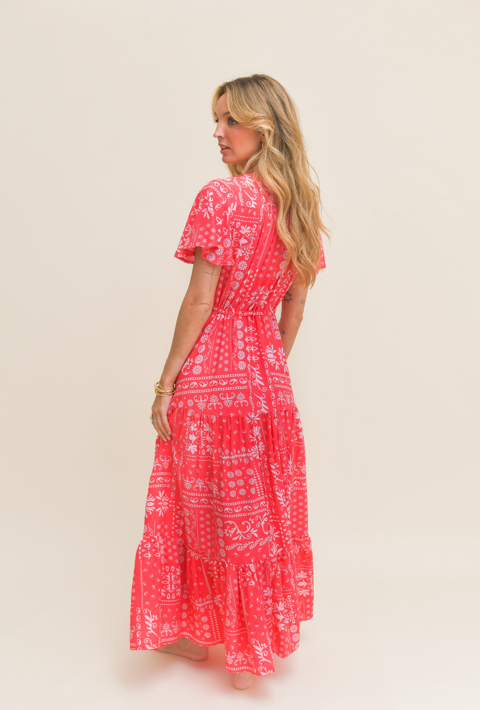 HIBISCA PRINT ALISSIA MAXI