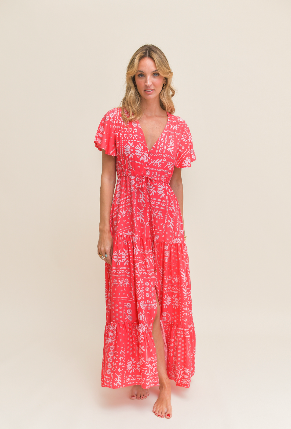 HIBISCA PRINT ALISSIA MAXI