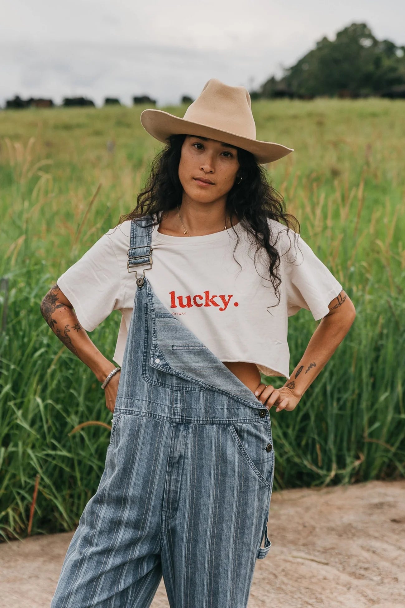 JAGGER - WASHED DENIM OVERALLS