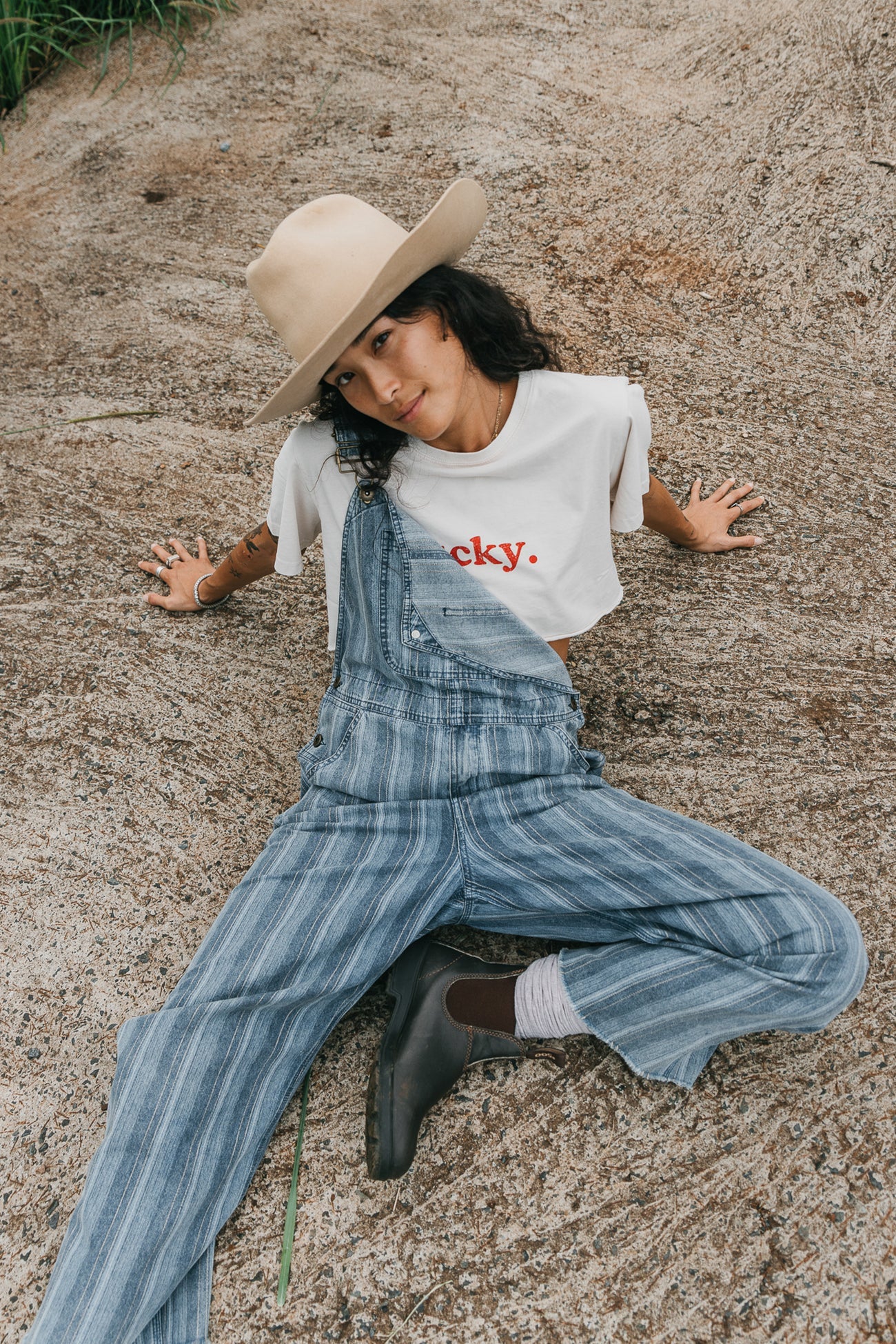 JAGGER - WASHED DENIM OVERALLS