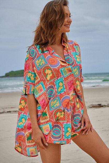 SICILY PRINT RIVER SHIRT