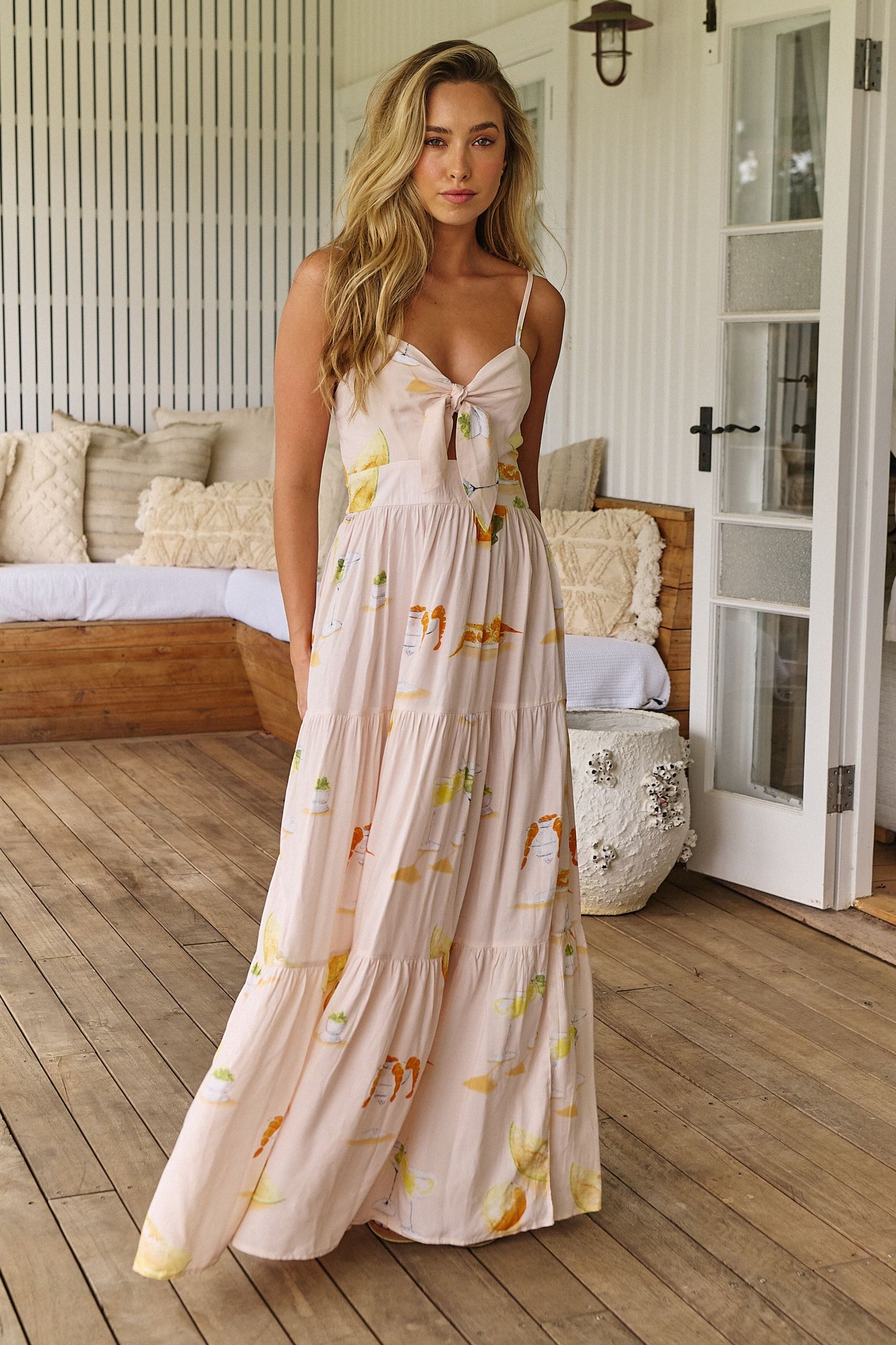 SUMMER SPRITZ PRINT BAMBI MAXI