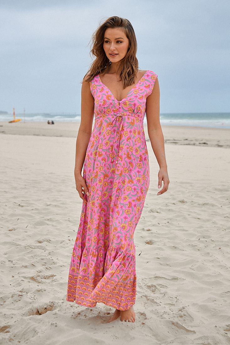 BEGONIA PRINT ESMIE MAXI