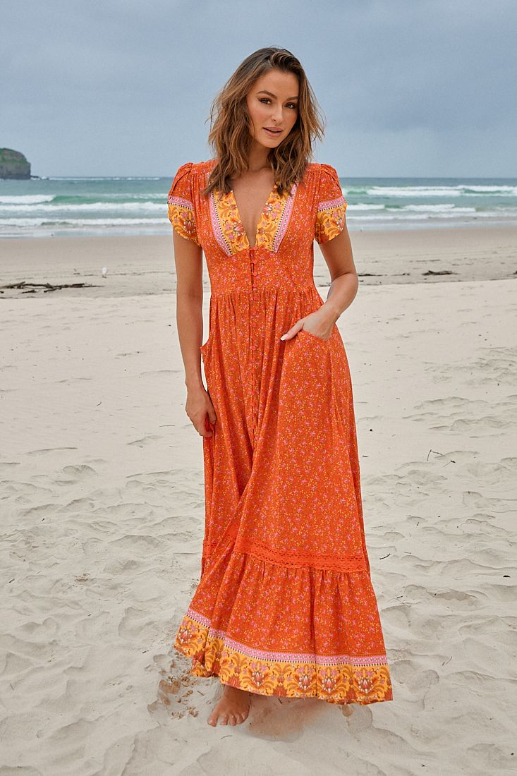 SUMMER SOLSTICE TABITHA MAXI DRESS