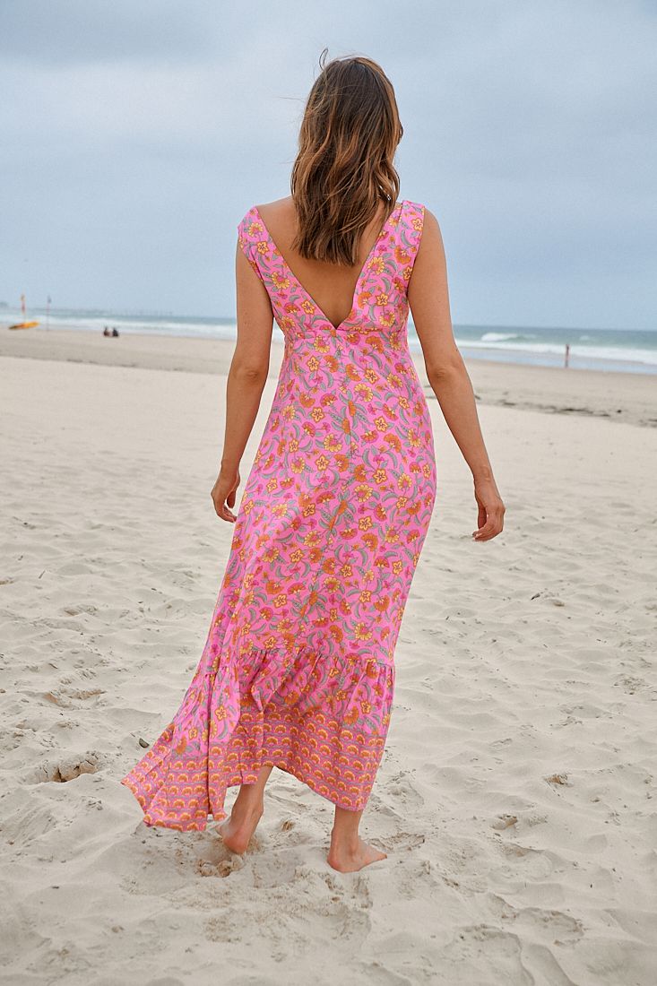 BEGONIA PRINT ESMIE MAXI